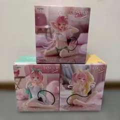 To LOVEる-Desktop Cute フィギュア　３点セットのサムネイル