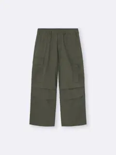 GU メンズ カーゴパンツ オリーブのサムネイル