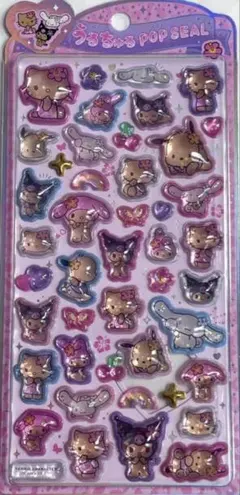 新品未開封 うるちゅるポップシール サンリオキャラクターズ 日焼けキティ