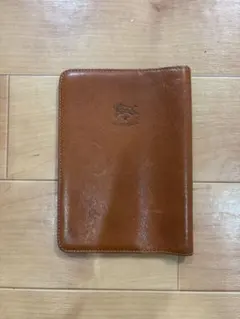 IL BISONTE イルビゾンテ 手帳／ブックカバー 本革 ブラウンエイジング