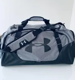 UNDER ARMOUR ダッフルバッグ グレー×ブラックMサイズ（58L）