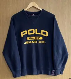 【90s】POLO JEANS/ラルフローレン　トレーナー　ガゼット L-XL