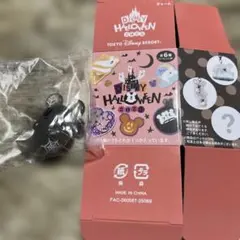 ディズニーハロウィン2025 黒ミッキーおばけチャーム