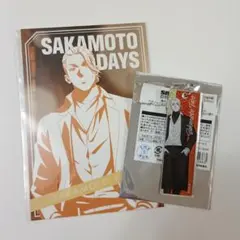 サカモトデイズ Night Rain メタリックアクリルキーホルダー 坂本太郎