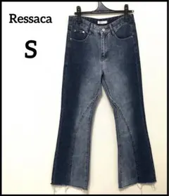 Ressaca 加工 ブーツカット デニムパンツ S