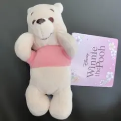 Disney ディズニー くまのプーさん マスコット さくら ぬいぐるみ 新品