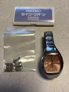 SEIKO セイコー 5Y66-0AA0 デイデイト 黒文字盤 クオーツ 腕時計 Seiko 5Y66 0AA0 Quartz Black Wristwatch Rare JDM | eBay Australia