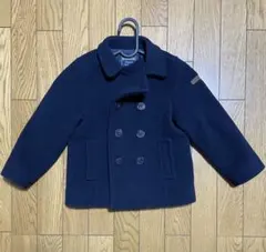 MIKIHOUSE ネイビー ダブルブレストコート 110