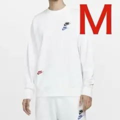 新品 ナイキ エッセンシャル スウェット トレーナー ホワイト Ｍ 送料無料
