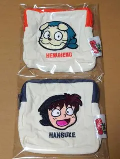 忍たま乱太郎　スクエアポーチ　土井半助　ヘムヘム