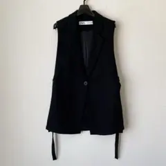 ZARA スリット ジレ ベスト