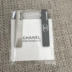CHANEL ヘアピン ノベルティ　 シルバー ブラック