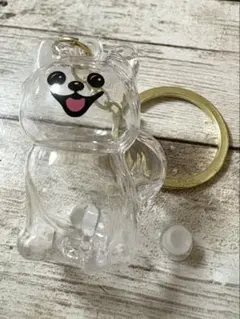 毛玉　メモリアルキーホルダー　いぬ　しばいぬ けだまだま