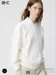UNIQLO スムースコットンクルーネックセーター　L