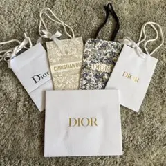 【DIOR】ディオール　ショップ袋　5点セット
