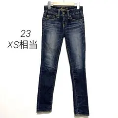 MOUSSY VINTAGE スキニーデニム 23 濃紺　マウジー