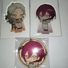 あんスタ アニカフェ アクスタ 缶バッジ 乱凪砂 七種茨