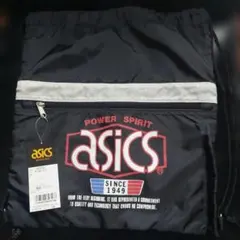 新品 紙タグ付き 90s ASICS ナップサック ヴィンテージのサムネイル