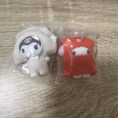サンリオ　ちびっとも　マイメロ　クロミ　2点セット おかず　メロクロ