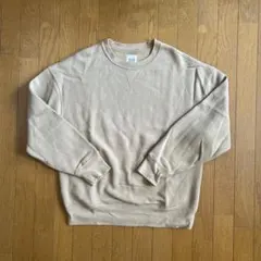 ベージュ スウェット