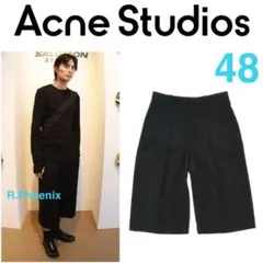 ACNE STUDIOS 24aw テーラード ワイドストライプスラックス 46 - メルカリ
