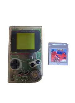 Nintendo ゲームボーイ 初代 スケルトンクリア　　ジャンク品 ソフト付き