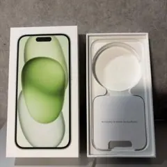 Apple iPhone 15 空箱とSIMピンセット