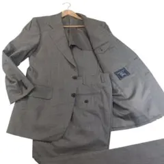 バーバリー Burberrys L相当 グレースーツ セットアップ 上質ウール