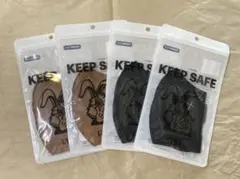 S*o様 B02764 ジェイダ マスク 2枚入り4セット（合計8枚） ブラック