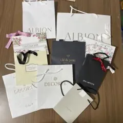 【ショッパーまとめ売り】　ALBION DECORTE など10点