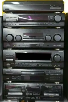 【激レア・希少な動作品・上級機】KENWOOD　A-97 システムコンポ KENWOOD システムコンポ A-97/X-97/GE-97/LVD-97/S-12M/OMNI-7/SW-9/CS