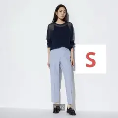 【新品】スマートアンクルパンツ　S