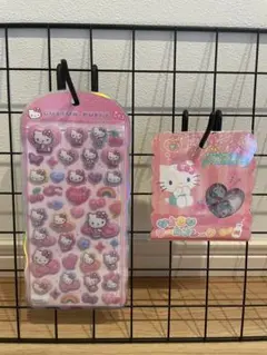 【正規品】コットンパフィー　ハローキティ おはじきフレークシール　ハローキティ