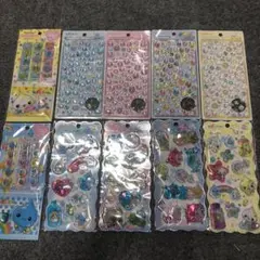 しずくちゃん　ボンボンドロップシールなど　10点セット