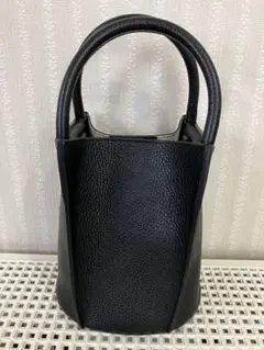ANAYIアナイ　2way ショルダーバッグ　本革　黒色のサムネイル