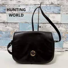 HUNTING WORLD ショルダーバッグ ブラック