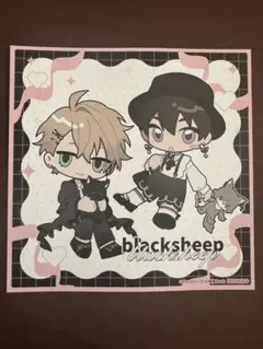 雅鳳みゃと　ブラックシープ　ゆるキュンBL BLACK&PINK 複製ミニ色紙