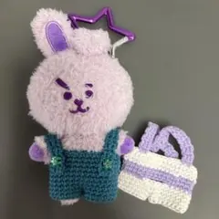 COOKY紫色 ぬいぐるみ・マスコット 着せ替え付き