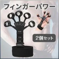 フィンガーパワー 2個セット 筋トレ 握力 リハビリ トレーニング 指トレ