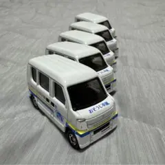 【5台】トミカ おそうじ本舗バージョン HONPO VAN 第一弾 2019のサムネイル