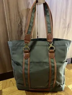時間限定価格　美品　MARSYAS マーシャス　オリーブグリーン トートバッグ