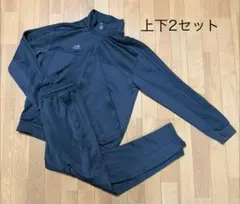 adidas ダークグレー ジャージ上下2セット