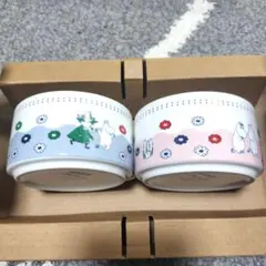 Cookpad Plus ノベルティ ムーミンデザイン陶器スープカップ2個セット