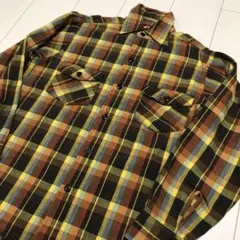60'sビンテージ古着！ アメリカ製 FROSTPROOF チェック柄ネルシャツ