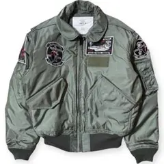 【希少】ヒューストン　cwu-55/P 42-44 ビッグサイズ　フライト ヒューストン フライトジャケット CWU 55/P ヒューストン フライト