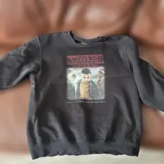 Stranger Things プリント スウェット XL