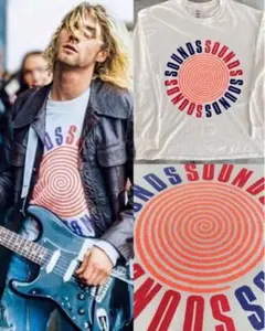 『在庫ラスト1✨️』カート・コバーン SOUNDS MAGAZINETシャツ