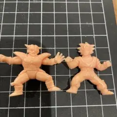 七龍珠橡皮擦兩體組 吉紐對孫悟空 膚色