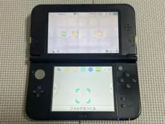 New ニンテンドー 3DS LL ライム×ブラック 本体