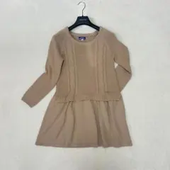 極美品　バーバリー　ブルーレーベル　ケーブルニット　ワンピース　38